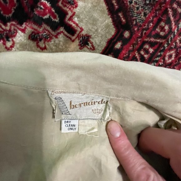 Vintage Mod Bernardo Button Up Dress - Picture 9 of 14